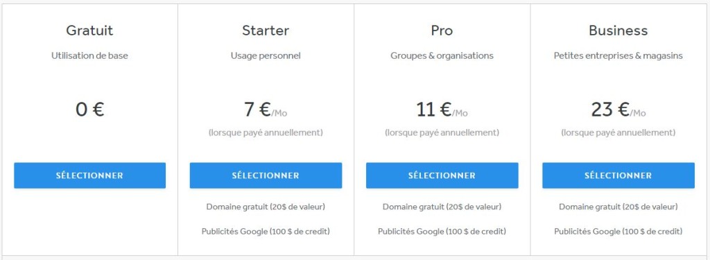 weebly-avis-prix-cout
