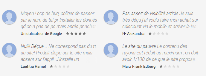 Derniers-commentaires-application-cdiscount