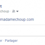 Le concept intéressant de MadameChoup pour inciter les internautes à partager leur achat sur les réseaux sociaux