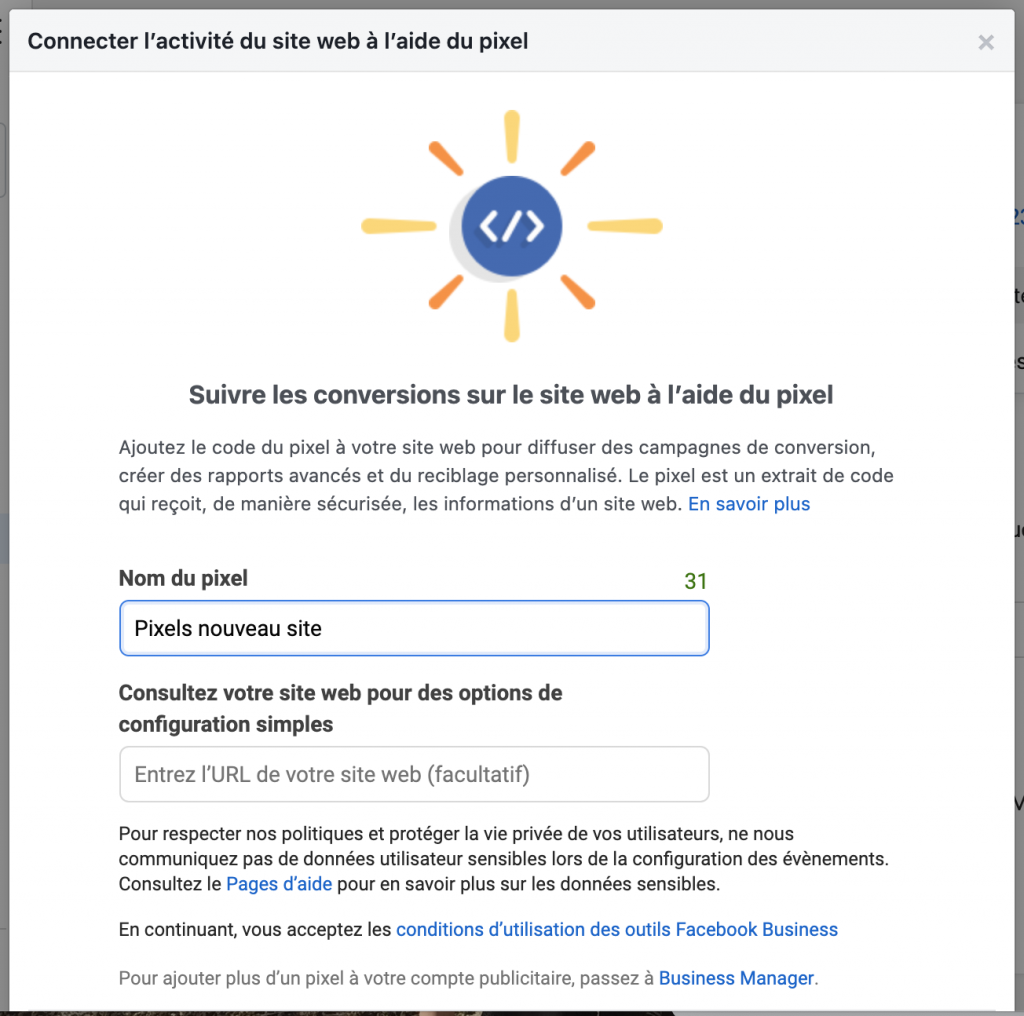facebook_display_pixel_ajout_site