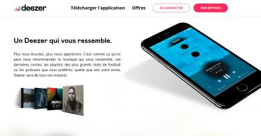Landing Page copywriting Deezer