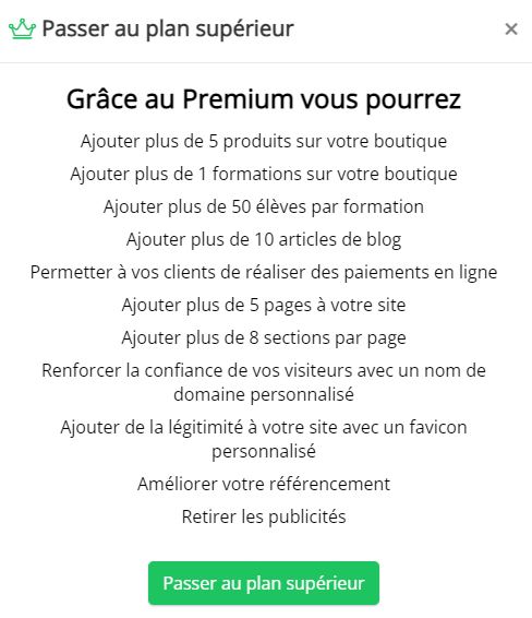 Les avantages du plan gratuit de Wifeo