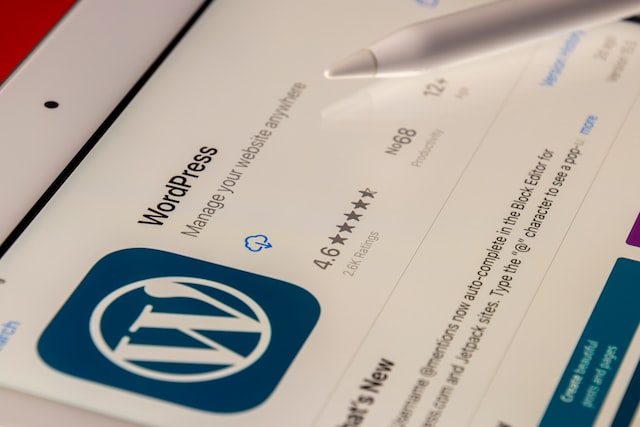 Application mobile WordPress